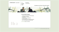 Desktop Screenshot of lyonsblack.com